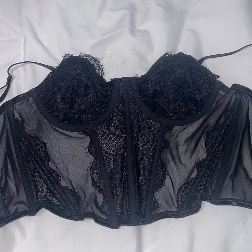 black corset